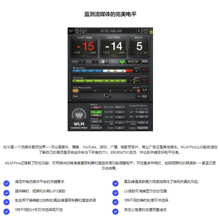图片[3]-WLM Plus插件响度/音量监测效果器