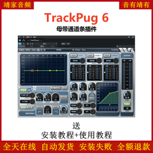 TrackPug 6插件母带通道条效果器-靖家混音网
