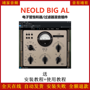 NEOLD BIG AL插件电子管饱和过滤效果器-靖家混音网