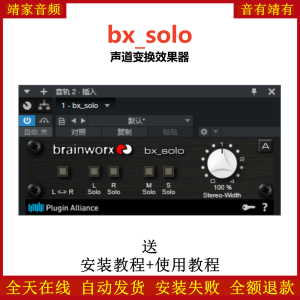 bx_solo插件声道变换效果器-靖家混音网