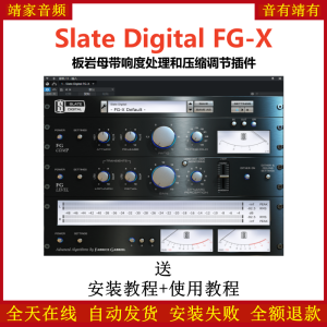 Slate Digital FG-X插件板岩母带响度处理压缩效果器-靖家混音网