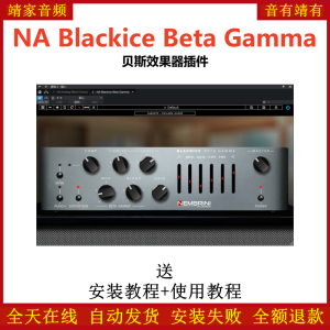 NA Blackice Beta Gamma插件贝斯效果器-靖家混音网