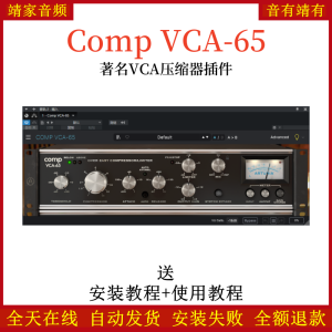 Comp VCA-65插件著名VCA压缩效果器-靖家混音网