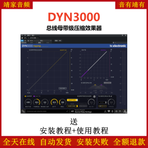 DYN 3000插件总线母带压缩效果器-靖家混音网