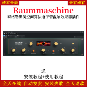 Raummaschine插件泰格勒黑洞空间算法电子管混响效果器-靖家混音网