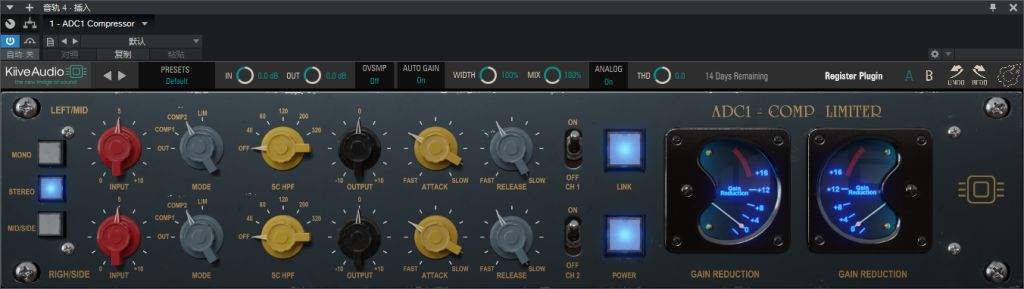图片[2]-ADC1 Compressor插件压缩限制效果器