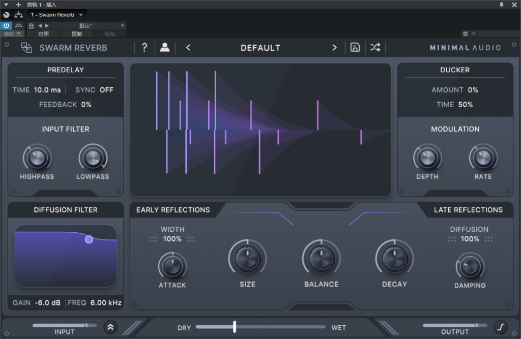 图片[2]-Swarm Reverb插件有趣的混响效果器