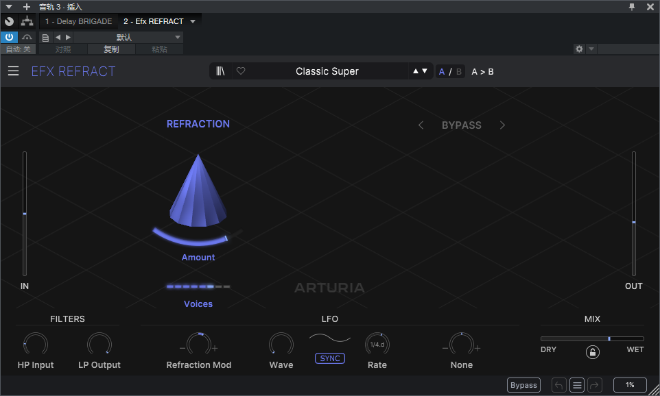 图片[2]-Efx REFRACT插件先进创意混音效果器