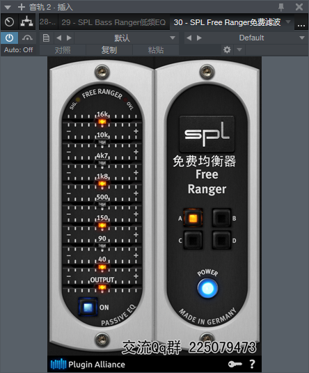 图片[2]-SPL Free Ranger免费滤波VST2效果器32位插件