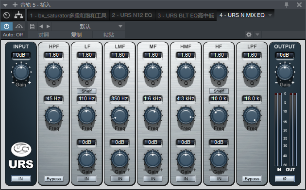 图片[2]-URS N MIX EQ均衡VST2效果器32位插件