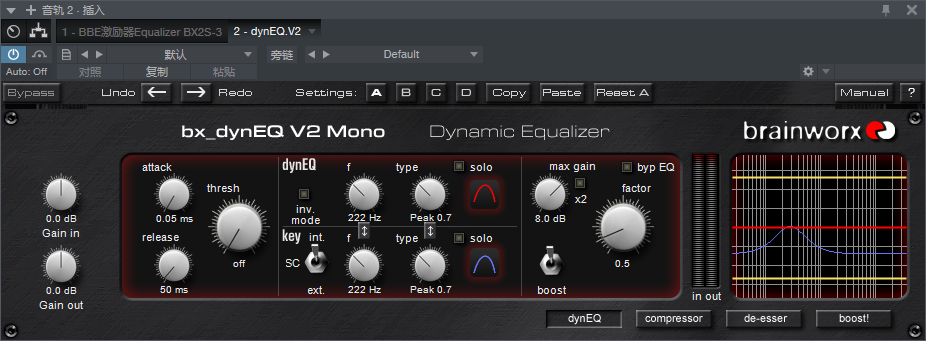 图片[2]-dynEQ V2均衡VST2效果器32位插件