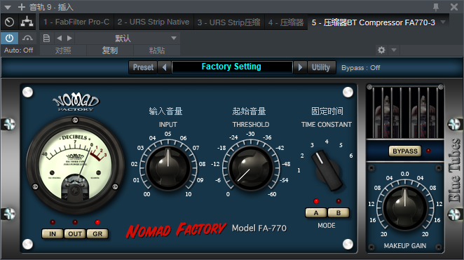 图片[2]-BT Compressor FA770-3压缩器VST2效果器32位插件