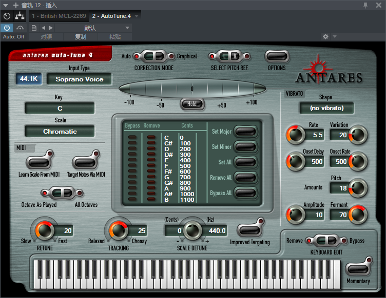 图片[2]-AutoTune4电音VST2效果器32位插件