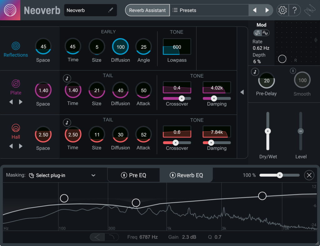 图片[3]-iZotope Neoverb插件智能AI一键混响效果器