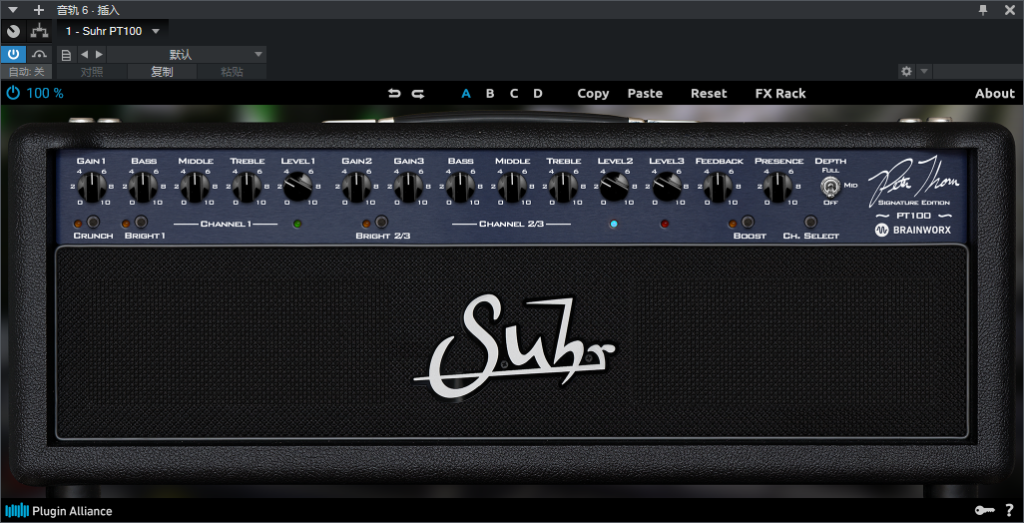图片[2]-Suhr PT100效果器吉他放大器插件