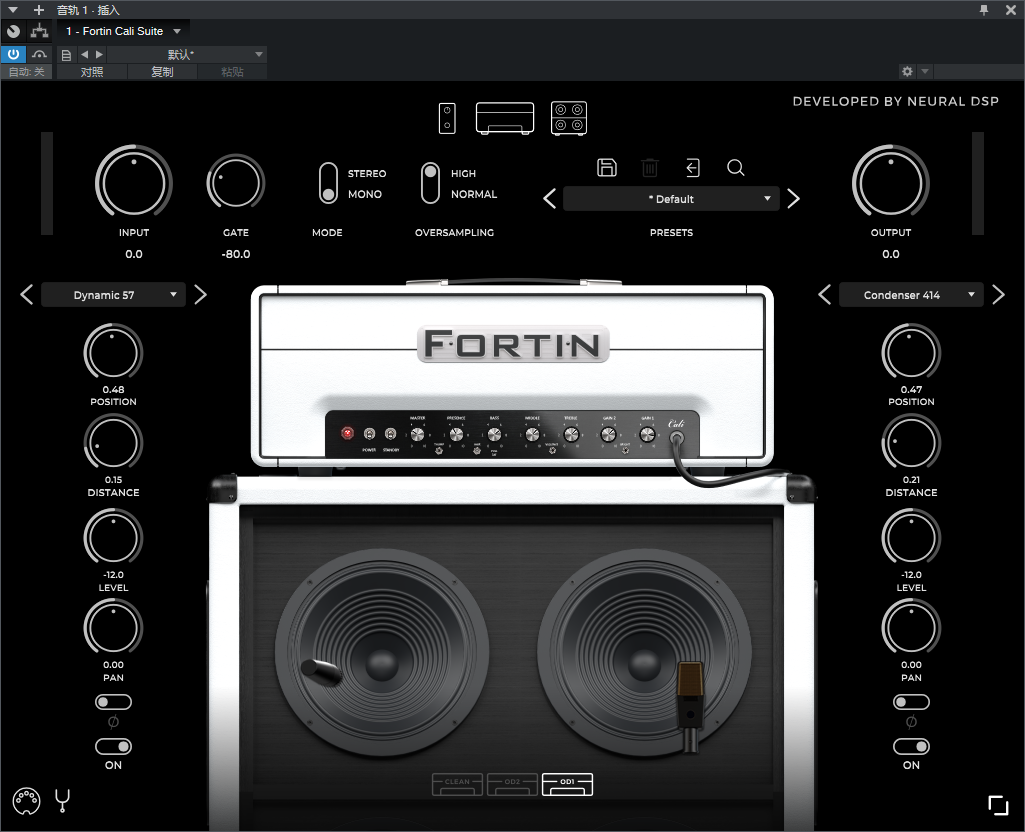 图片[2]-Fortin Cali Suite效果器吉他放大器插件
