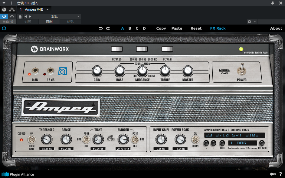 图片[3]-Ampeg V4B插件低音放大效果器