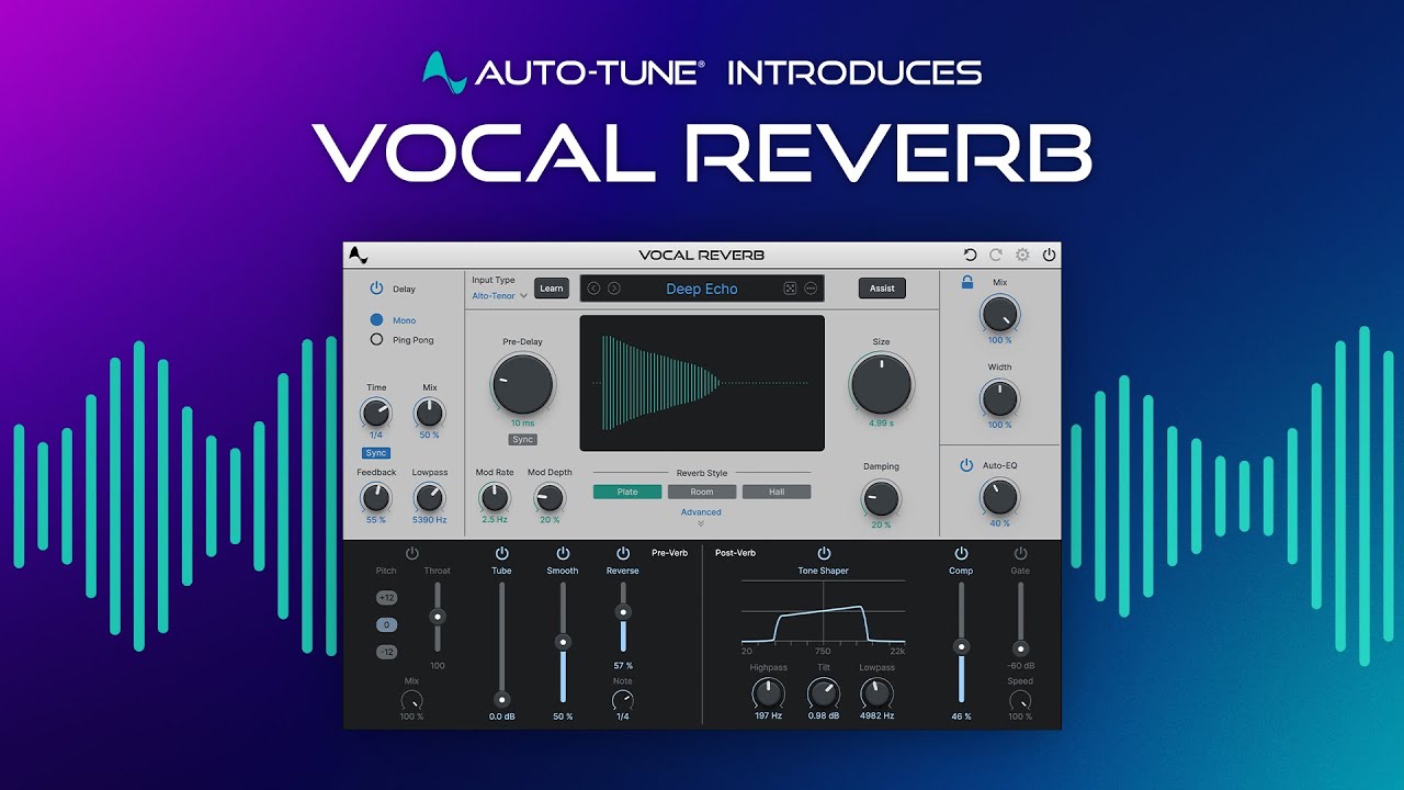 图片[3]-Vocal Reverb插件智能AI实时人声混响效果器