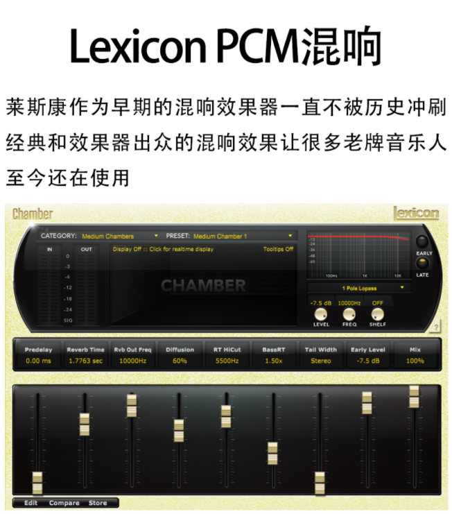 图片[4]-Lexicon PCM Native插件著名莱斯康混响效果器