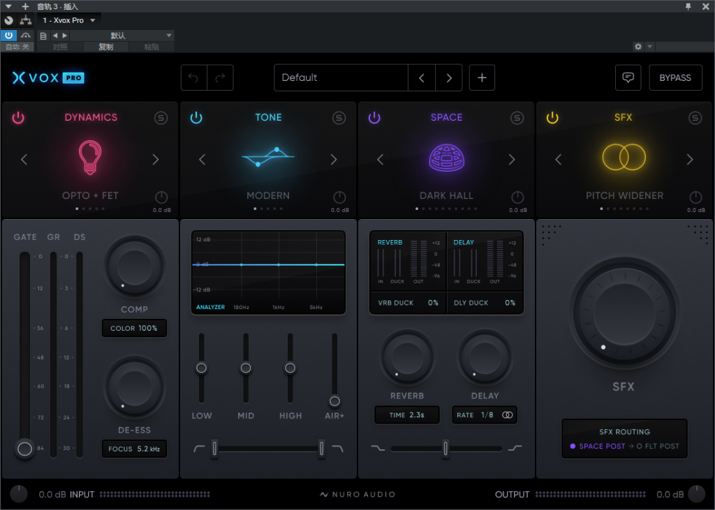 图片[5]-Nuro Audio Xvox套装插件网红直播必备调音师常用效果器