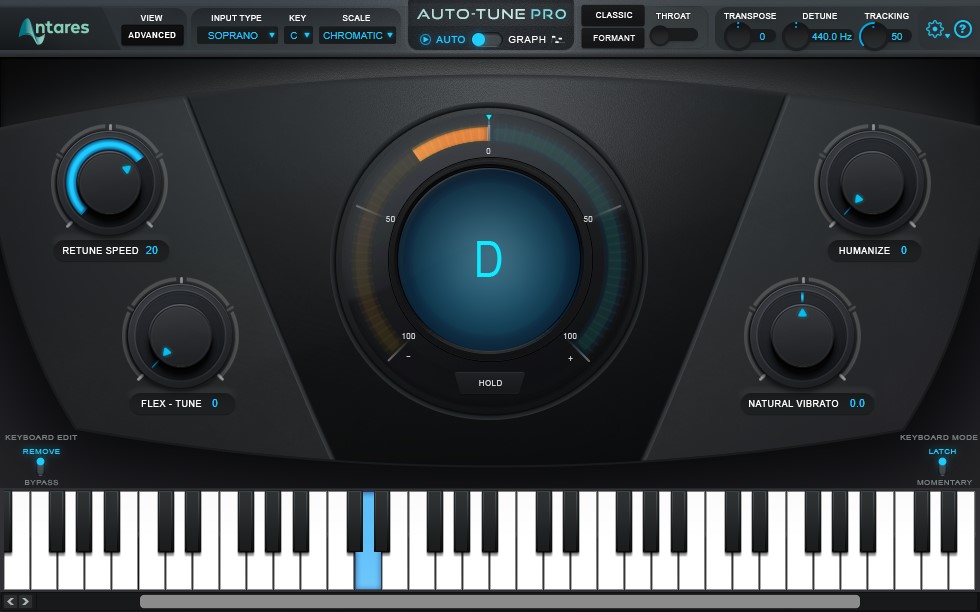 图片[6]-Auto-Tune Pro9插件实时人声音调自动修正唱歌说唱电音效果器