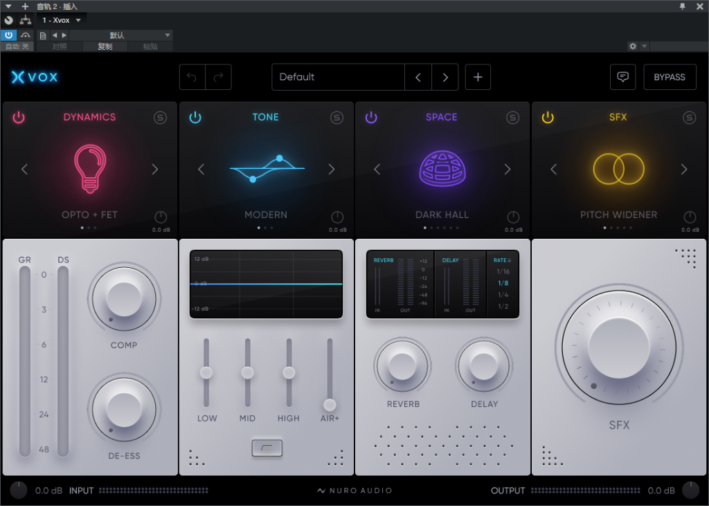 图片[9]-Nuro Audio Xvox套装插件网红直播必备调音师常用效果器