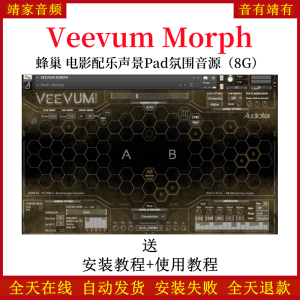 Veevum Morph蜂巢电影配乐声景Pad氛围音色—KONTAKT音源(8G)-靖家混音网