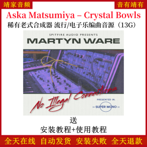 Martyn Ware NIC稀有老式合成器流行电子乐编曲音源—KONTAKT音源（13G）-靖家混音网