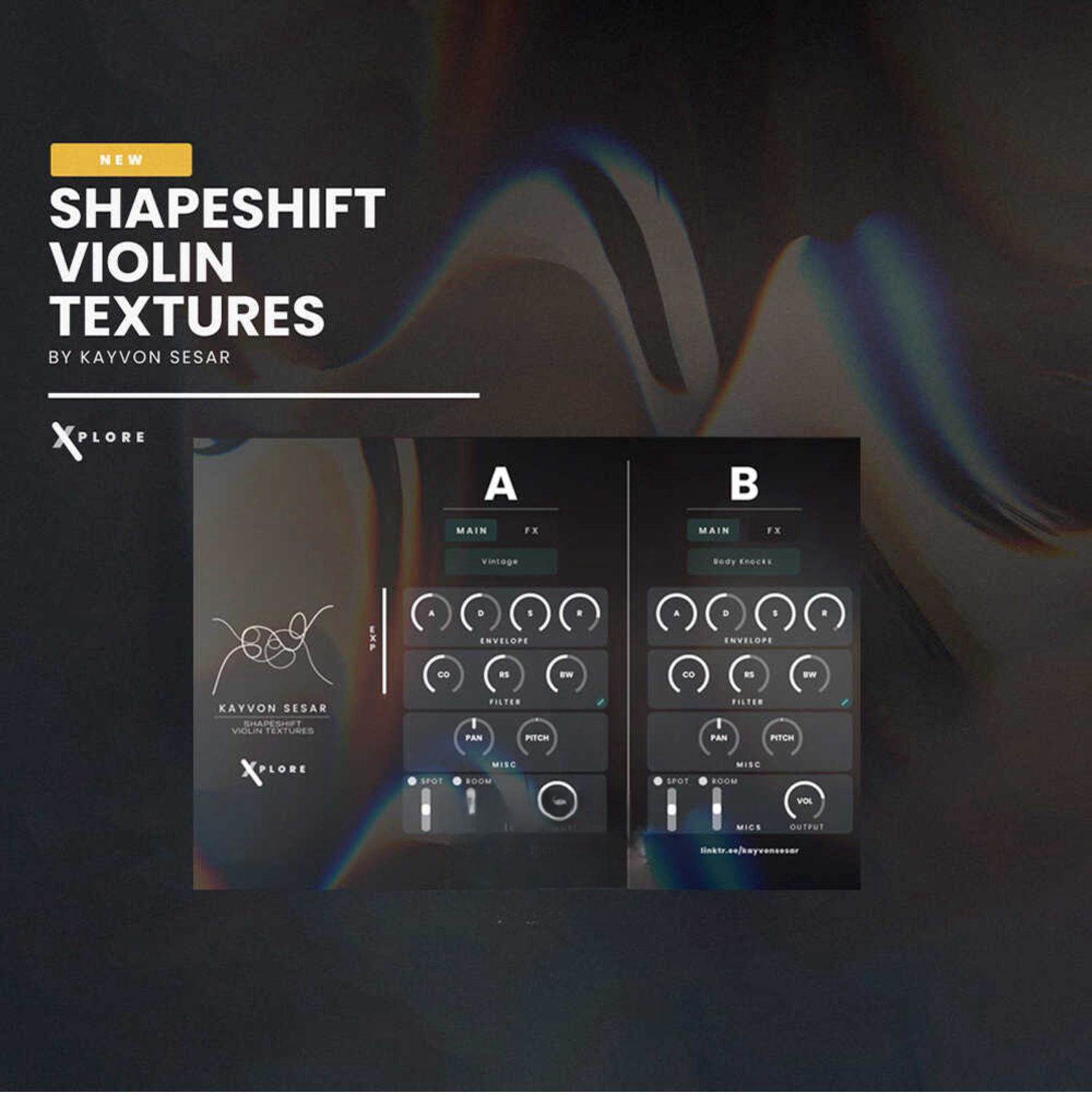 图片[2]-Violin Textures 2恐怖预告片实验小提琴声景音色—KONTAKT音源（2G）