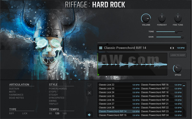 图片[2]-Riffage Hard Rock硬摇滚Riff节奏电吉他音色—KONTAKT音源（7G）