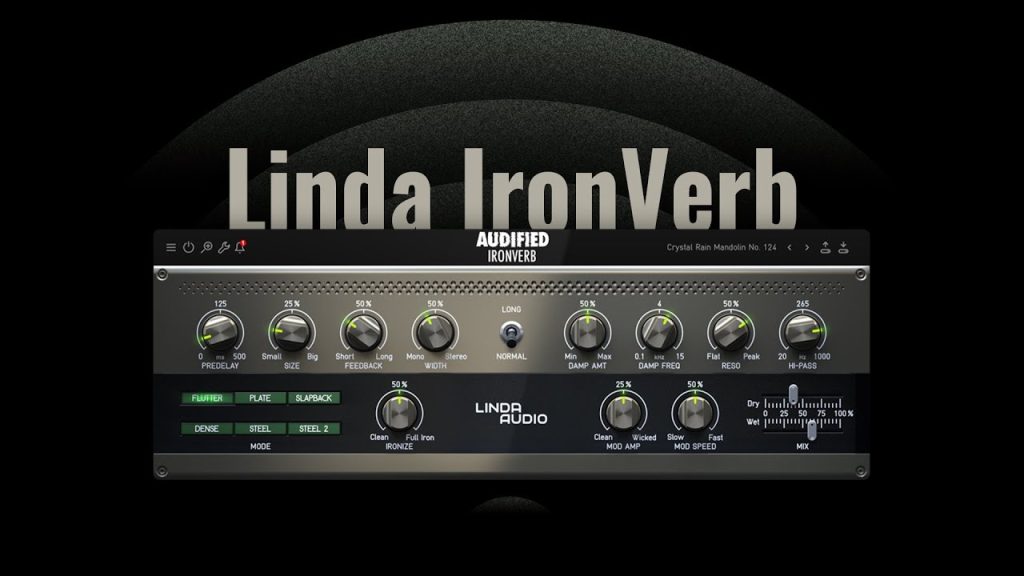 图片[5]-Linda IronVerb插件金属音质算法混响效果器混音编曲调音VST插件