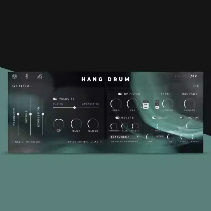 图片[4]-Hang Drum Experiments手碟钢鼓旋律打击乐音色—KONTAKT音源（4G）