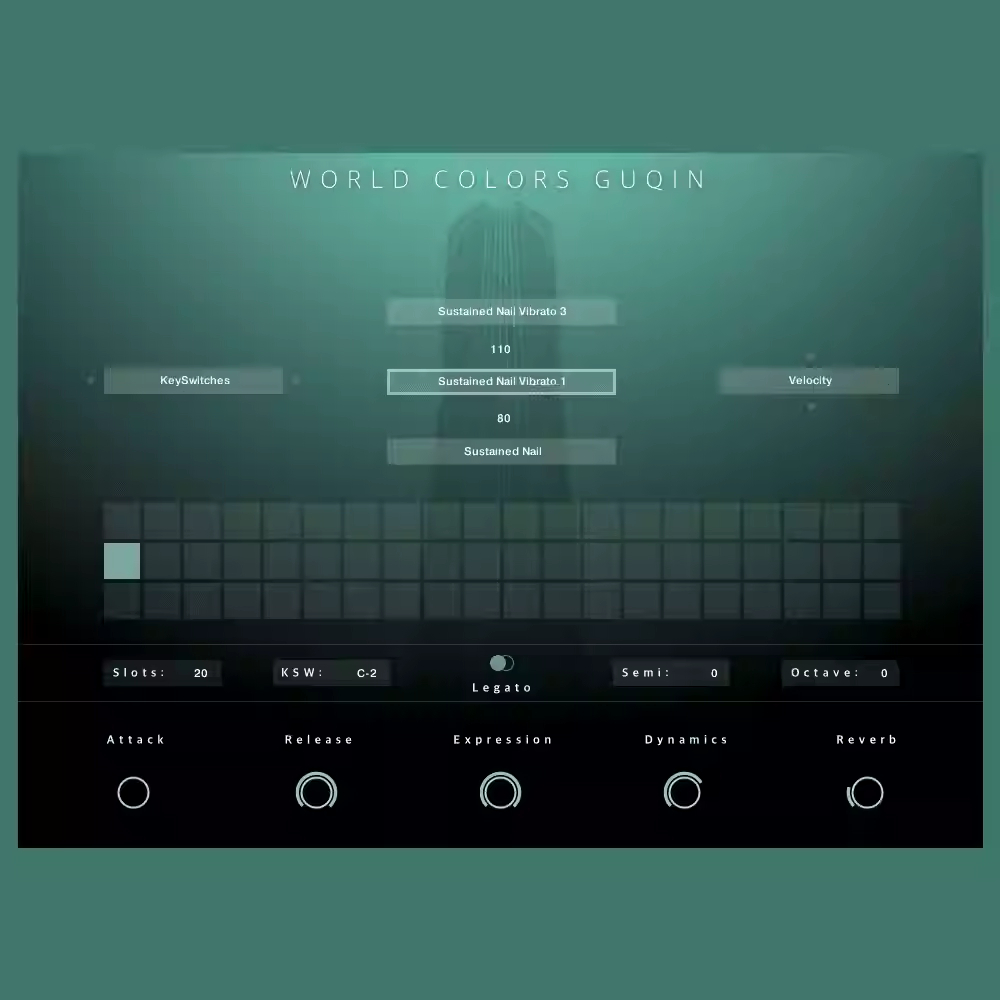 图片[4]-World Colors Guqin中国名乐配乐古琴编曲音源—KONTAKT音源（1G）