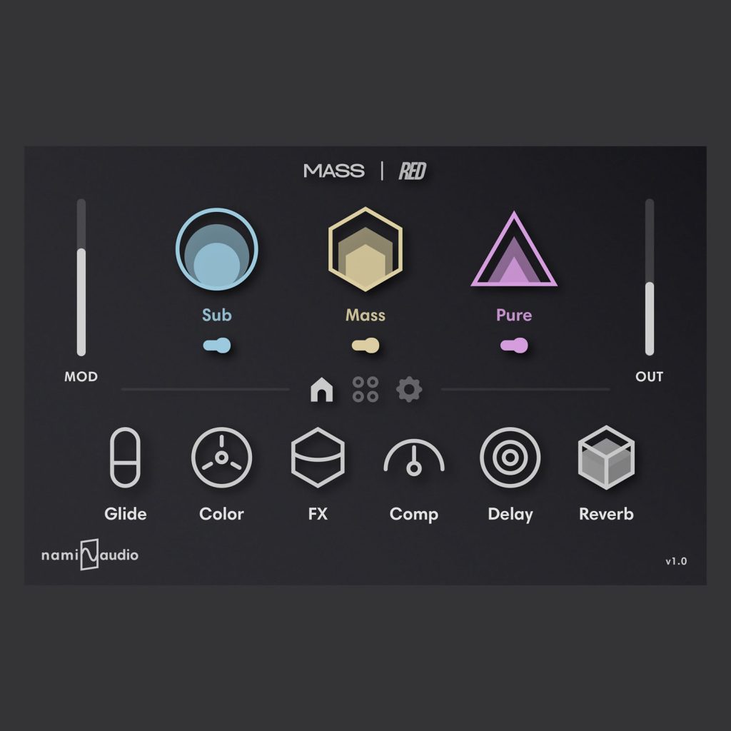 图片[3]-Nami Audio Mass模拟低音合成器808Subs音色—KONTAKT音源（3G）