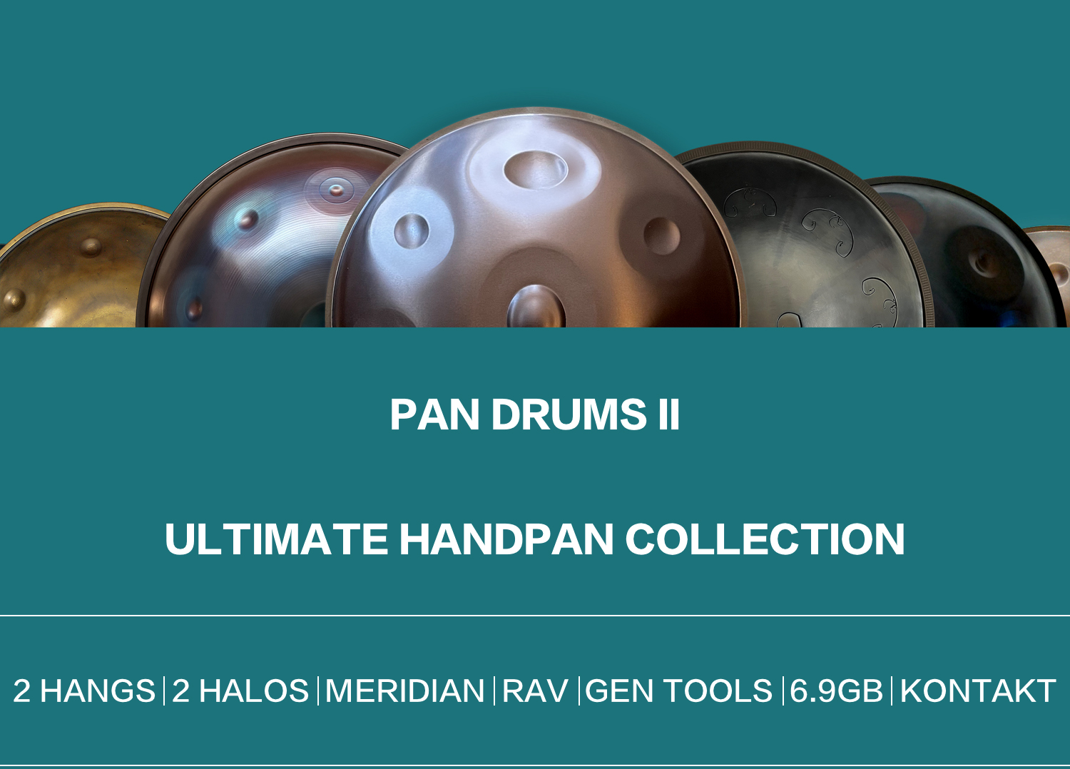 图片[3]-Pan Drums II手碟打击乐钢舌鼓岩溪鼓音色—KONTAKT音源（7G）