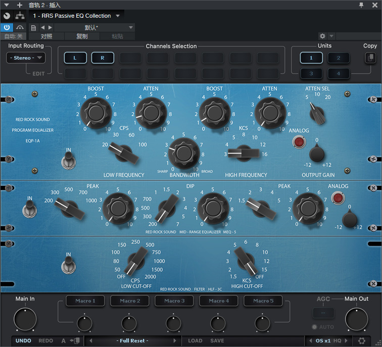 图片[2]-红岩RRS Passive EQ Collection音频插件自然温暖音染母带均衡效果器