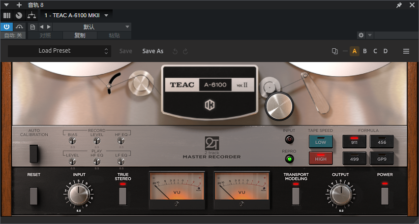 图片[2]-TEAC A-6100 MKII音频插件磁带录音机声音特性数字音频效果器