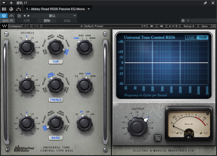 图片[2]-Abbey Road RS56 Passive EQ音频插件三段式被动均衡效果器
