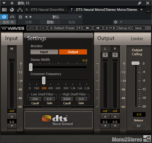 图片[2]-DTS Neural Mono2Stereo音频插件单声道转立体声效果器