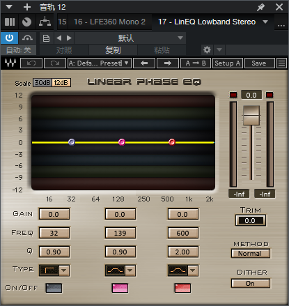 图片[2]-LinEQ Lowband音频插件低频段精细调整均衡效果器