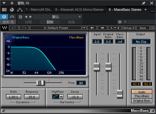 图片[2]-MaxxBass音频插件低频增强音染效果器