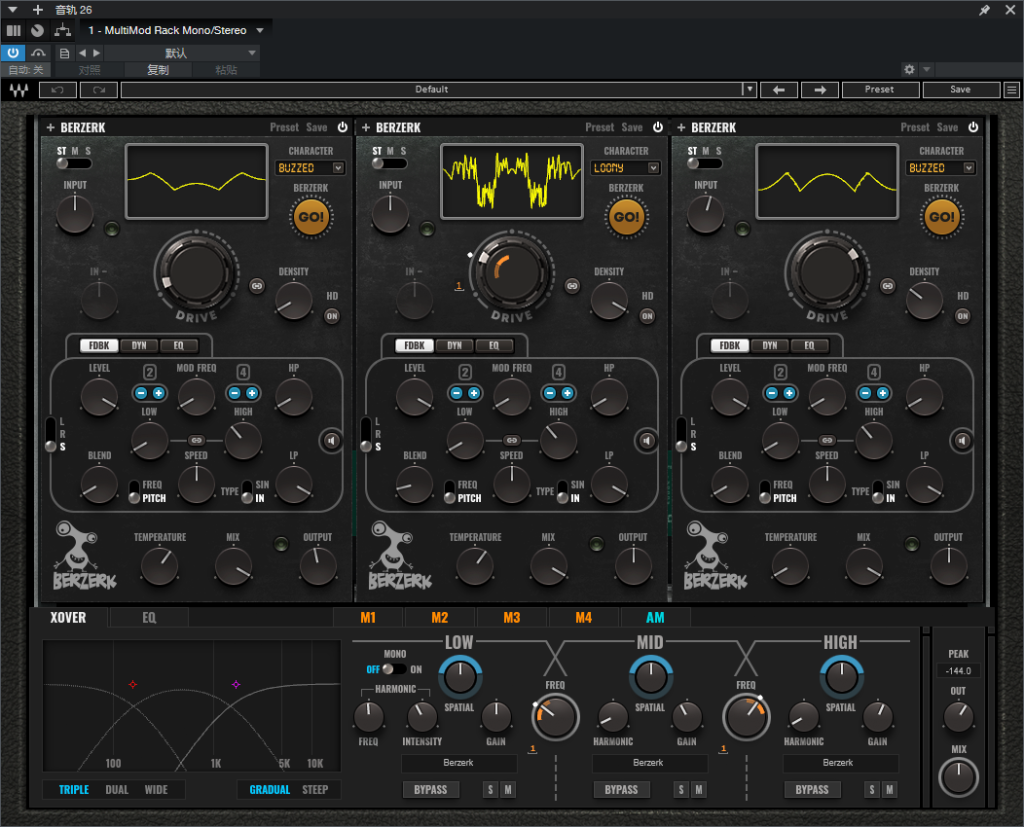 图片[2]-MultiMod Rack音频插件多频段失真调制均衡效果器