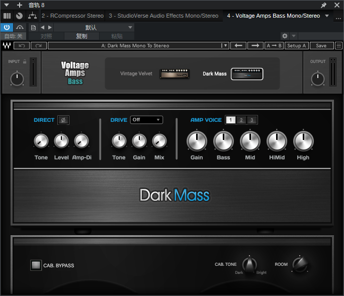 图片[2]-Voltage Amps Bass音频插件贝斯放大器效果器