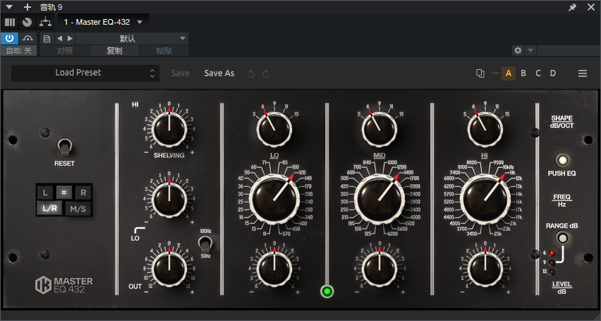 图片[2]-Master EQ-432音频插件多频段均衡效果器