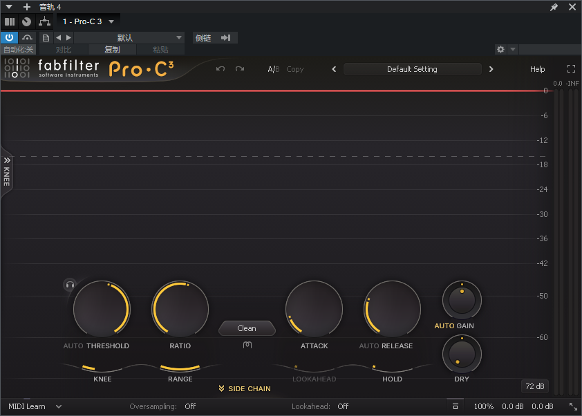 图片[2]-新版肥波FabFilter Pro-C 3插件专业压缩侧链闪避器效果器